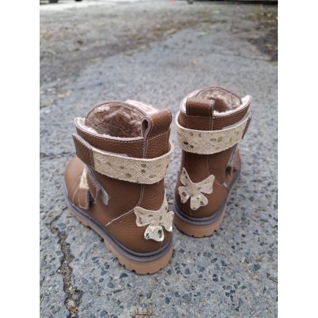 Ghete fete din piele naturala model GRETA