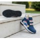 Bocancei copii din piele naturala model HUNTER-BLU
