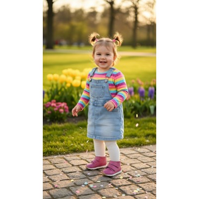 Natural leather BAREFOOT  model AVA 3