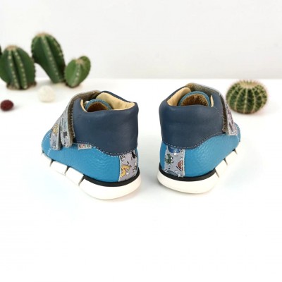 Natural leather BAREFOOT  ankle model ALBERT 2