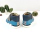 Natural leather BAREFOOT  ankle boots model ALBERT