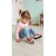 Natural leather BAREFOOT  ankle boots model AVA