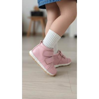 Natural leather BAREFOOT  ankle boots model AVA 6