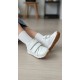 Natural leather BAREFOOT  ankle boots model AVA