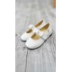 Natural leather ballet flats model SERENITY