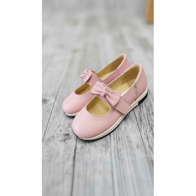 Natural leather ballet flats model SERENITY