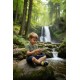 Natural leather unisex sneakers model NASSER