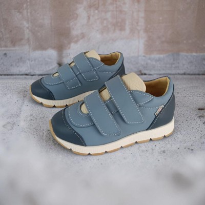 Natural leather unisex sneakers model NASSER 1