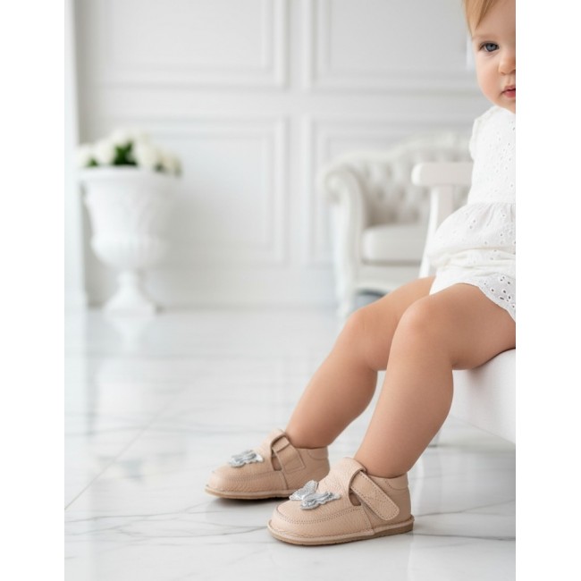 Pantofi barefoot din piele naturala Arisori REGINA