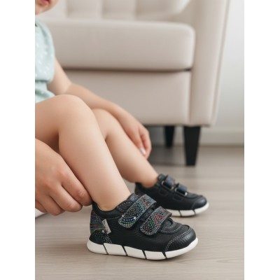 Adidasi fete din piele natural mode PALOMA 4