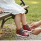 Ghete fete BAREFOOT din piele naturala model AVA