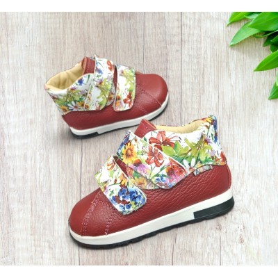 Ghete fete BAREFOOT din piele naturala model AVAa