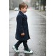 Ghete baieti BAREFOOT din piele naturala model ALBERT