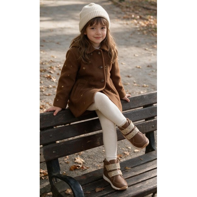Ghete fete din piele naturala model GRETA