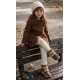 Ghete fete din piele naturala model GRETA
