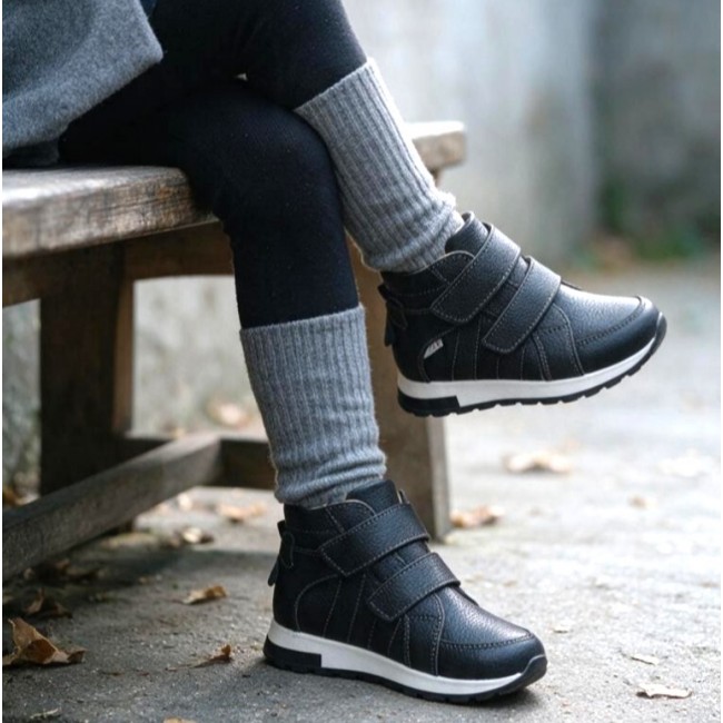 Natural leather ankle boots model ALIX