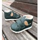 Ghete baieti BAREFOOT din piele naturala model ZIAN