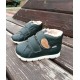 Ghete baieti BAREFOOT din piele naturala model ZIAN
