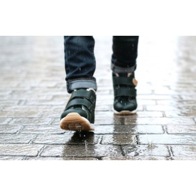 Ghete baieti BAREFOOT din piele naturala model ZIAN 2
