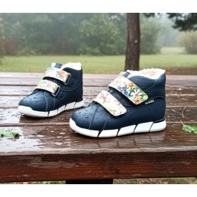 Ghete fete BAREFOOT din piele naturala mod EDNA 2