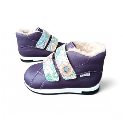 Ghete fete BAREFOOT din piele naturala model EDN 1A