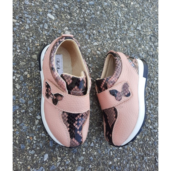 Natural leather kids shoes model LAYLA