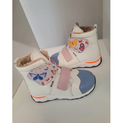 Natural leather kids boots model RONJA