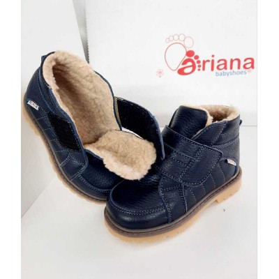 Natural leather ankle boots model INDIGO Natural leather ankle boots model INDIGO