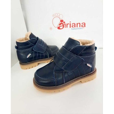 Natural leather ankle boots model INDIGO Natural leather ankle boots model INDIGO