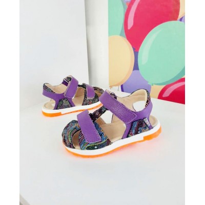 Natural leather kids shoes model MARRY