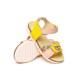 Natural leather girls sandals model ALTHEA