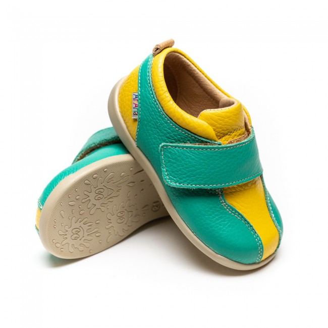 Pantofi pentru copii din piele naturala model BENJAMIN