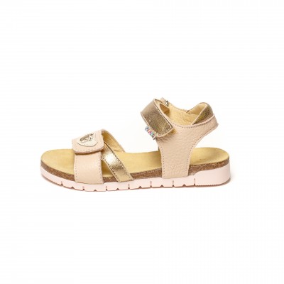Natural leather girls sandals model DIWA Natural leather girls sandals model DIWA
