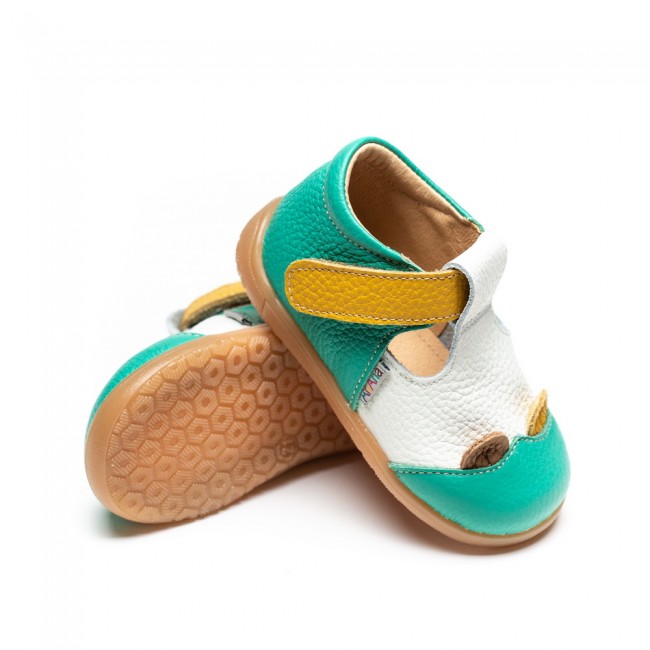 Pantofi copii din piele naturala model HAULANI