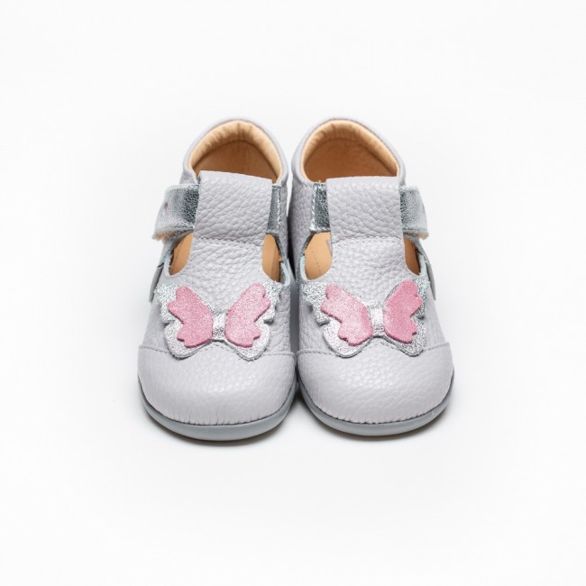 Pantofi pentru copii din piele naturala model IOLANA