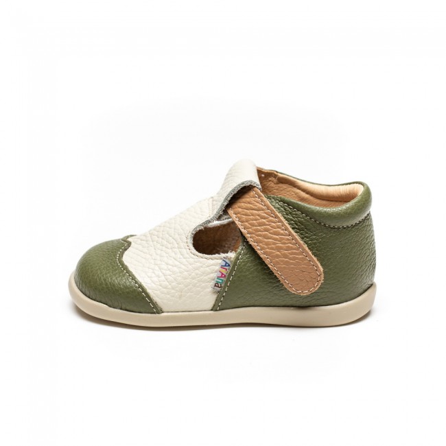 Kids natural leather shoes model KINI Kids natural leather shoes model KINI