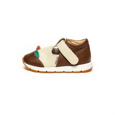 Natural leather kids shoes model MAKANI Natural leather kids shoes model MAKANI