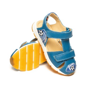 Sandale pentru baieti din piele naturala model WIRAT