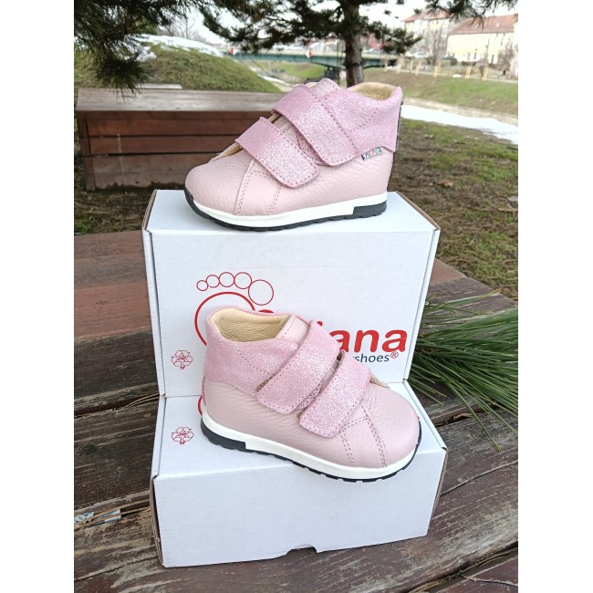 Ghete fete BAREFOOT din piele naturala model AVA