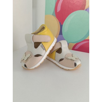 Sandale fete din piele naturala model BRAIMA