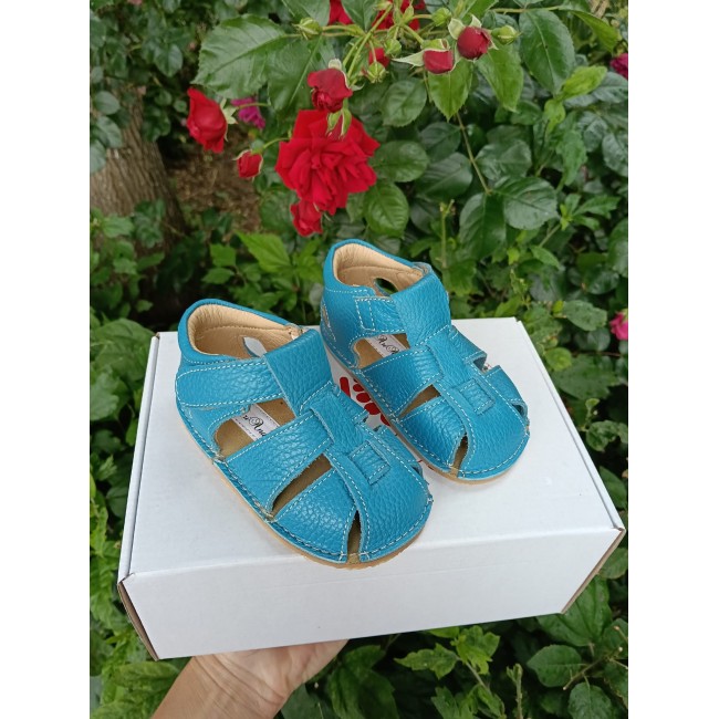 Sandale barefoot din piele naturala model DONALD