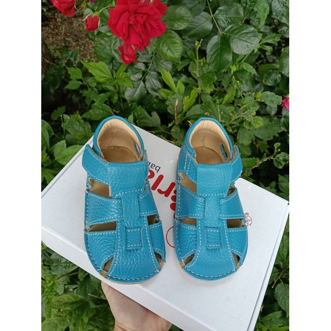 Sandale barefoot din piele naturala model DONALD