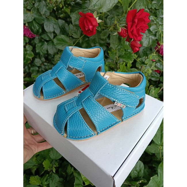 Sandale barefoot din piele naturala model DONALD