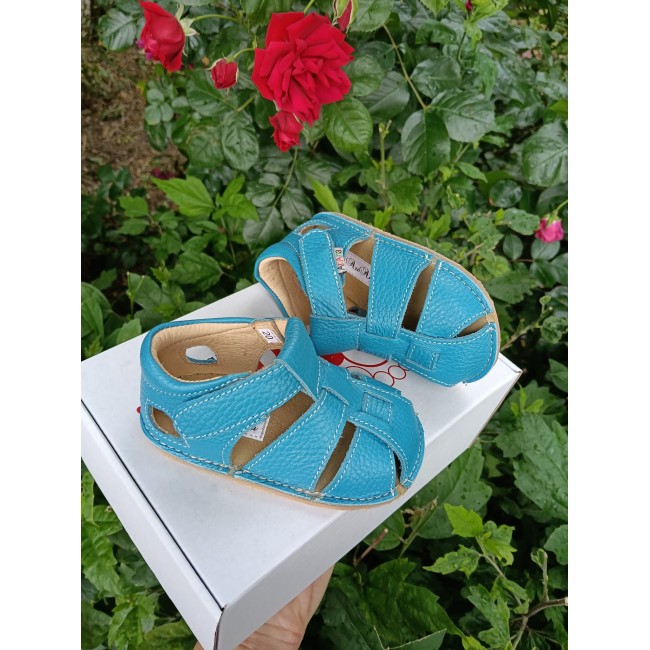 Sandale barefoot din piele naturala model DONALD