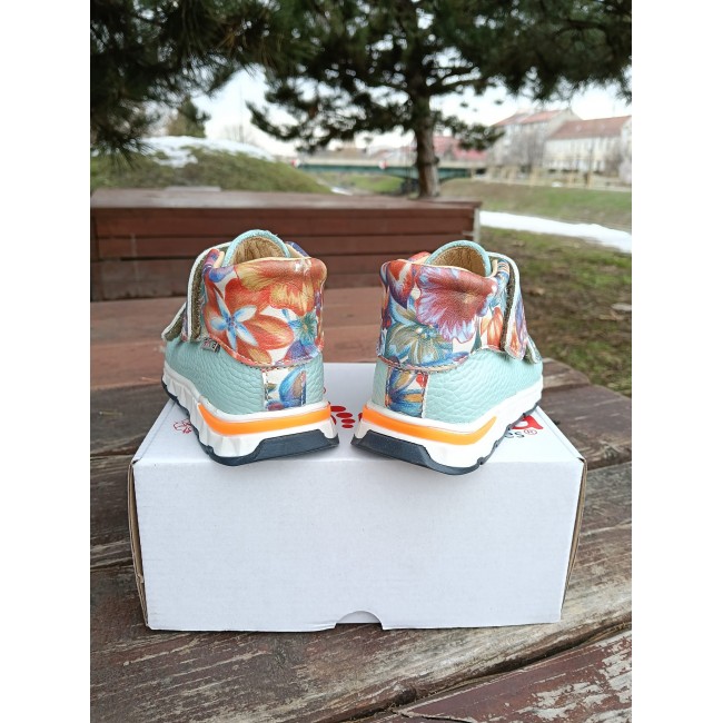 Ghete fete BAREFOOT din piele naturala model ISLA