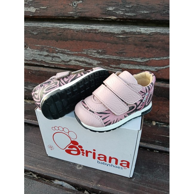 Adidasi fete din piele naturala model JAYA