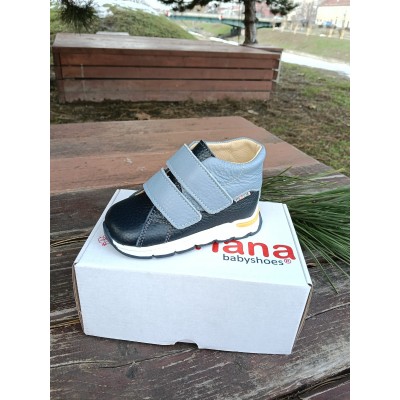 Ghete baieti BAREFOOT din piele naturala model LUIS