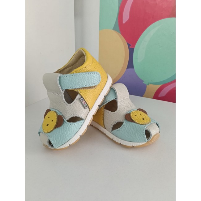 Sandale copii din piele naturala model MALU