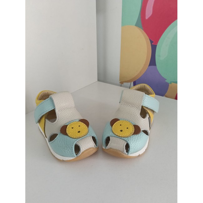 Sandale copii din piele naturala model MALU
