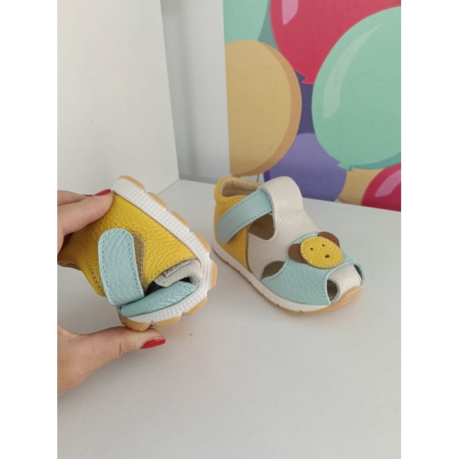 Sandale copii din piele naturala model MALU